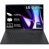 LG gram 17" Pro Core Ultra 7 155H 32GB/2TB IPS Win11 schwarz 17Z90SP-G.AD7BG