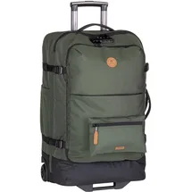 Cabaia Soft Suitcase Essentials 2-Rollen Cabin 70 cm / 75 l grün
