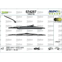 Wischblatt VALEO 574287 (5 Stk.) für Alfa Romeo 147