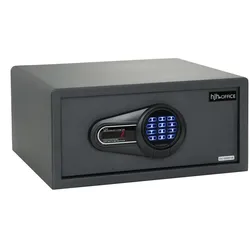 hjh OFFICE Tresor SAFE COMPACT I Stahl