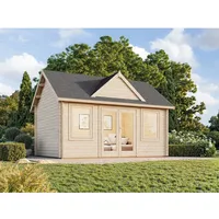 Palmako Gartenhaus Claudia 450 x 330 cm Tauchgrundiert Transparent