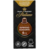 Gran Maestro Italiano - Espresso Elegante - 20 Kapseln  (für Nespresso®)