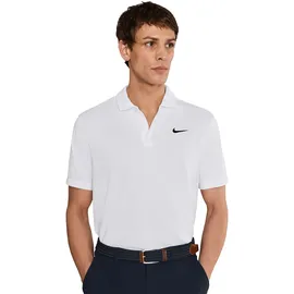 Nike Court Dri-FIT Tennis-Poloshirt Herren White/Black S