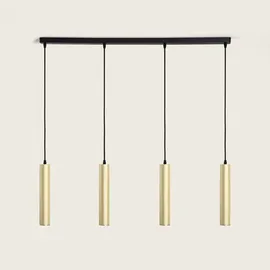 LEDKIA Aritz 4-flg. GU10 60 cm rund gold