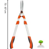Stocker Heckenschere Manuell mit Wellenschliff 73-87 cm