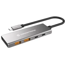 Conceptronic HUBBIES15G 4-Port USB 3.2 Gen-2 Hub, 10Gbps