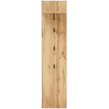 XORA Garderobenpaneel Eiche, 35x153x30 cm, Aufhängemöglichkeit, Garderobe, Garderobenpaneele, Garderobenpaneele