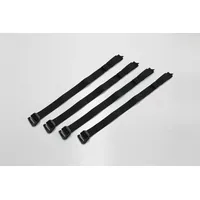 SW-Motech Gurt-Set SysBag - Schwarz. 4 Befestigungsgurte.,
