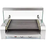 Royal Catering Hot Dog Grill 11 Rollen Teflon