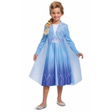 Disguise Disney Official Elsa Kostüm Mädchen, Elsa Kleid Kinder, Elsa Kostüm Mädchen, Eiskönigin Kleid, Eiskönigin Kostüm Elsa Kinder, Prinzessin Kostüm Mädchen, Elsa Kostüm Kinder Mädchen S