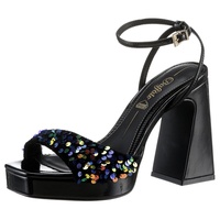 Buffalo Sandalette »LIZA DISCO«, Gr. 38, schwarz multi, , 66784841-38