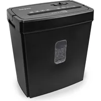 Duronic PS657 Aktenvernichter, 5 Blatt, Kreuzschnitt Schredder Büro Home