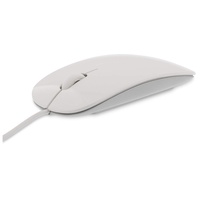 LMP Easy Mouse USB weiß/silber, USB (20411)