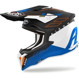 Airoh Strycker Skin, Motocross Helm, blau, Größe M