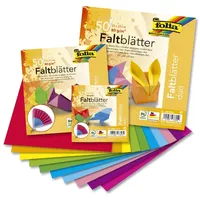 Folia Faltblätter Duo 10 x 10 cm 80 g/m2 50 Blatt