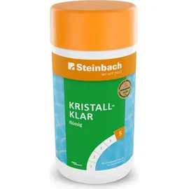 Steinbach Poolpflege Kristallklar Algezid 1 l, Aktivsauerstoff Poolchemie