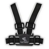 Lorelli Kinder-Sicherheitsgurt Baby Walk, Laufgurt, Laufleine, Gurte verstellbar schwarz