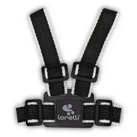 Lorelli Kinder-Sicherheitsgurt Baby Walk, Laufgurt, Laufleine, Gurte verstellbar schwarz