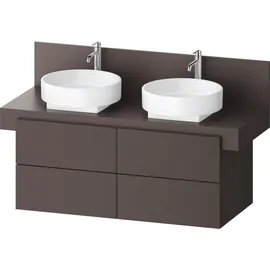 Duravit Balcoon 120x57x53,4cm, braun strukt., 4 SchKa.