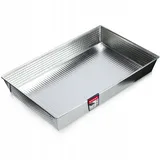 Kadax rechteckige Backform, 40 x 25,5 cm, Silber