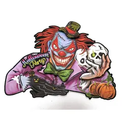 Halloween Papier Deko - Horror Clown (50x39cm)
