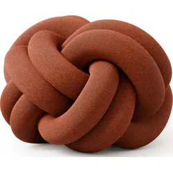 Knot Dekokissen, ocker