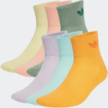 adidas MID ANKLE Socken 6er Pack Bunt 43-45