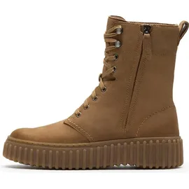 CLARKS Schnürstiefel Torhill Style cognac 39