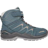 Lowa Kinder Maddox Warm GTX MID Schuhe (Größe 36, blau)