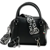 FLORENCE Umhängetasche Leder Black