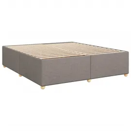 vidaXL Boxspringbett 180 x 200 cm Taupe