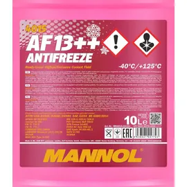 Mannol AF13++ Kühlerfrostschutz rot 10 St. 10 l