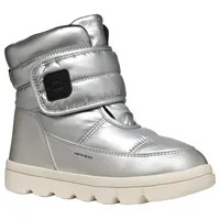 GEOX J WILLABOOM Girl B A Snow Boot, Silver, 32 EU