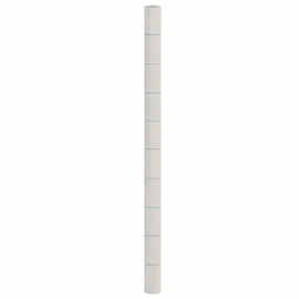 vidaXL Unkrautvlies Weiß 2 x 50 m