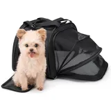 ROCKBROS Transport-Fahrradtasche für Katzen und Hunde schwarz