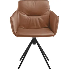 Musterring Polsterstuhl JustB SP500 Leder braun (cognac)