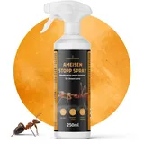 Ameisen Repellent Spray - 250 ml - Hoch konzentriert - Starke Abwehrwirkung - LANGZEITWIRKUNG - Für Innen - Anti Ameisen Spray - Ameisenmittel Innen (250ml)