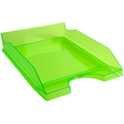 Exacompta 12397D 10x Briefablage Ecotray, Linicolor - Apfelgrün