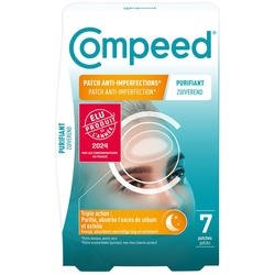 Compeed® - Anti-Imperfektionen Reinigungspflaster - Hydrokolloid-Pflaster - 7 Pflaster
