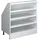 Vicco Rion 80 x 81,6 x 46 cm Weiß