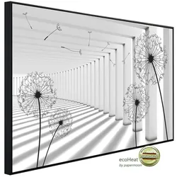 papermoon Infrarotheizung »EcoHeat - Pustebblumen«, Matt-Effekt - bunt