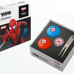 Volvik Pitch Spider Man Golfball-Set bunt No Size