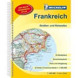 Michelin Frankreich Straßen- und Reiseatlas 1 : 200 000