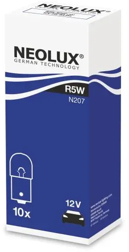 Neolux N207 Kugellampe 12V 5W R5W BA15s 10er Pack