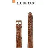 Hamilton Leder Jazzmaster Band-set Leder-braun-18/16 H690.323.123 - braun