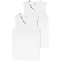 SCHIESSER Achselhemd »95/5« 2er-Pack, mit V-Ausschnitt Schiesser 100-weiß