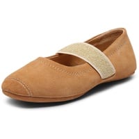 Bisgaard Mädchen Ballet Flat, Tan, 30 EU