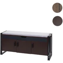 Mendler HWC-A27 53 x 110 x 30 cm dunkelbraun / braun