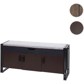 Mendler HWC-A27 53 x 110 x 30 cm dunkelbraun / braun