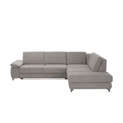 Ecksofa   Cosima II , grau , Maße (cm): B: 296 H: 90 T: 249